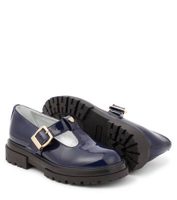 T-bar patent leather flats | Monnalisa