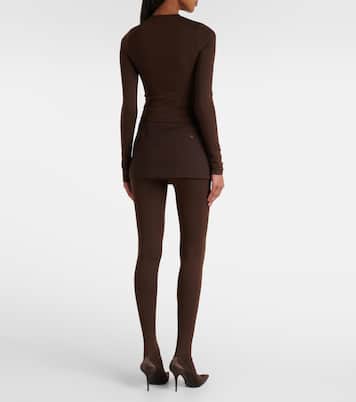 Evening opaque tights | Wardrobe.NYC