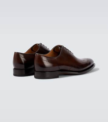 Ajouré Equilibre Venezia leather Oxford shoes | Berluti