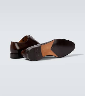 Ajouré Equilibre Venezia leather Oxford shoes | Berluti
