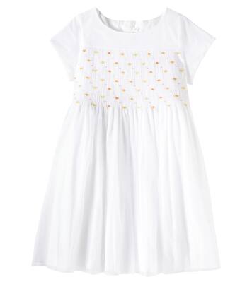 Duchesse cotton dress | Bonpoint
