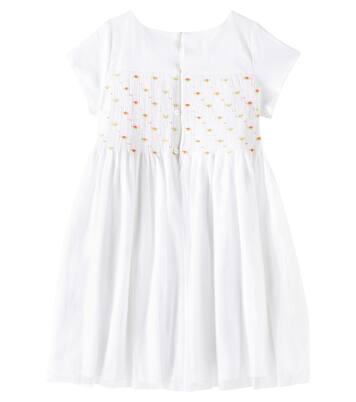 Duchesse cotton dress | Bonpoint