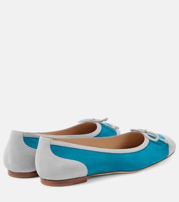 Capbal suede ballet flats | Manolo Blahnik