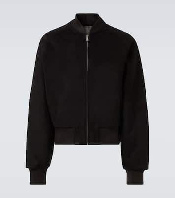 Suede bomber jacket | Entire Studios