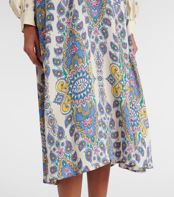 Midikleid aus Crêpe de Chine | Etro