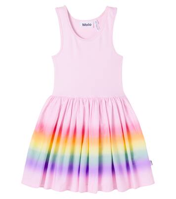 Cassandra printed cotton-blend dress | Molo