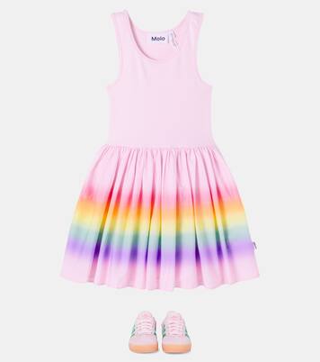 Cassandra printed cotton-blend dress | Molo