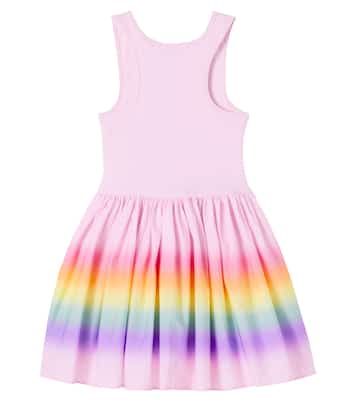 Cassandra printed cotton-blend dress | Molo