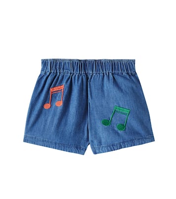 Bestickte Jeansshorts Note | Mini Rodini