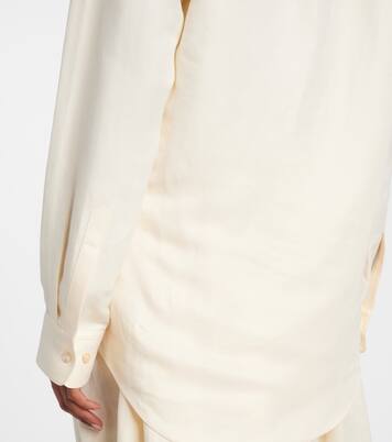 Ferrara linen and silk shirt | Gabriela Hearst