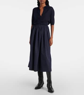 Midirock Chiara aus Baumwolle | Gabriela Hearst