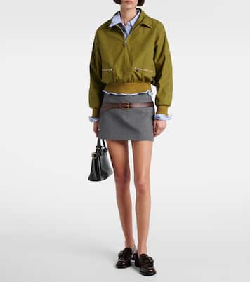 Sienna leather loafers | Prada