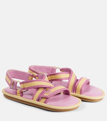 Lake Powell crochet sandals | Valentino Garavani