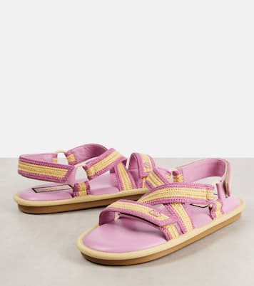 Lake Powell crochet sandals | Valentino Garavani