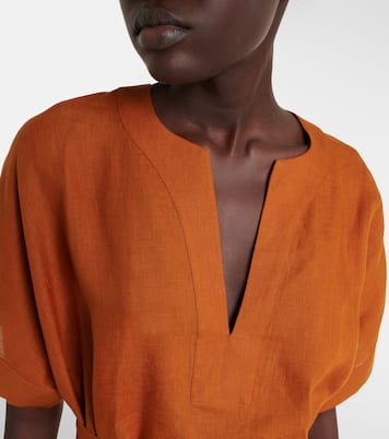 Kaftan Bibi aus Leinen | Eres