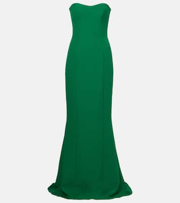 Robe Angelina aus Crêpe | Safiyaa