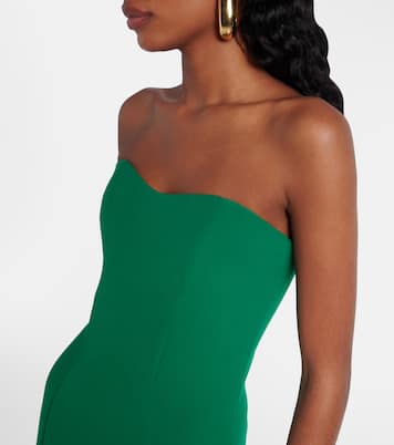 Robe Angelina aus Crêpe | Safiyaa