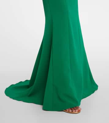 Robe Angelina aus Crêpe | Safiyaa