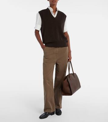 Marlo 14 leather tote bag | The Row