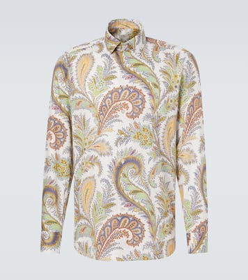Paisley cotton poplin shirt | Etro