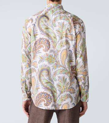 Paisley cotton poplin shirt | Etro