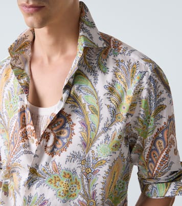 Paisley cotton poplin shirt | Etro