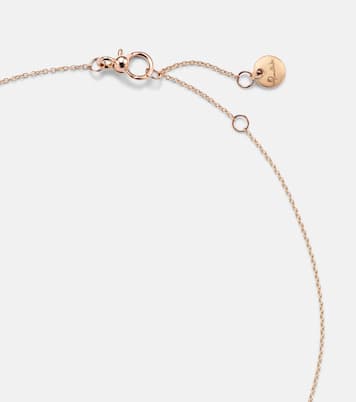 Collier Nudo Mini en or rose 18 ct, topaze et diamants | Pomellato