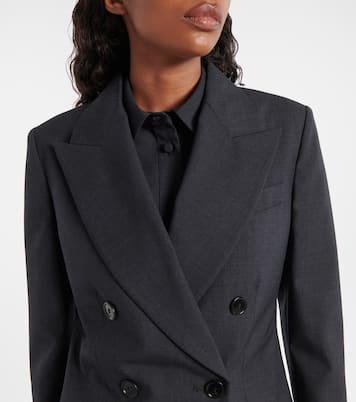 Double-breasted wool blazer | Gucci