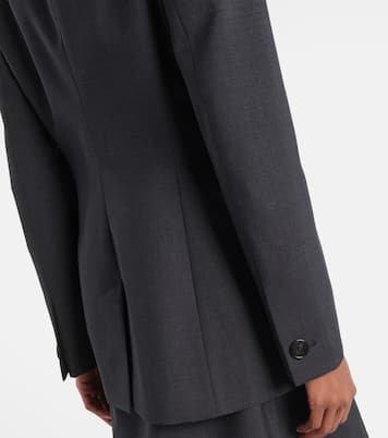 Double-breasted wool blazer | Gucci