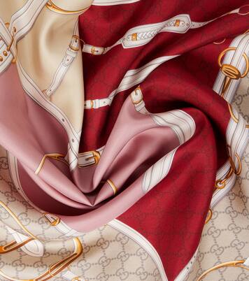 New Majo silk twill scarf | Gucci