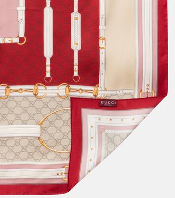 New Majo silk twill scarf | Gucci