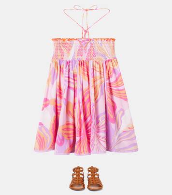 Cycas printed dress | Poupette St Barth Kids