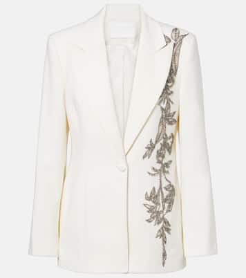 Verzierter Blazer Lesia aus einem Wollgemisch | Costarellos