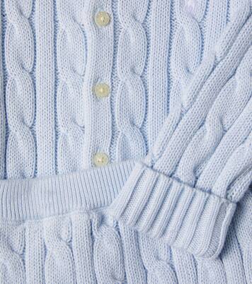 Set aus Cardigan und Hose aus Baumwoll-Strick | Polo Ralph Lauren Kids