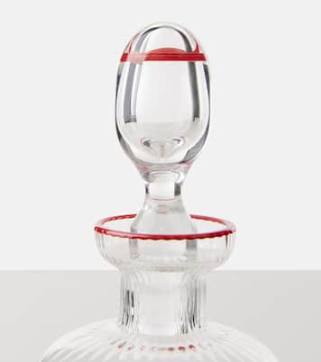 Fuchsia Murano glass oil bottle | Cabana