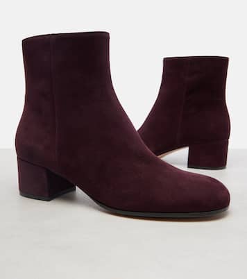 Joelle 45 velvet ankle boots | Gianvito Rossi