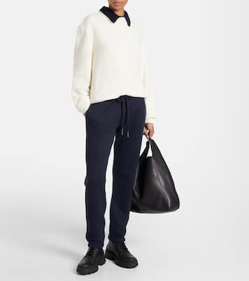 Logo cotton-blend sweatshirt | Moncler