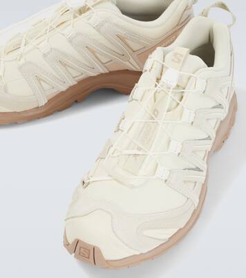 XA Pro 3D suede-trimmed sneakers | Salomon