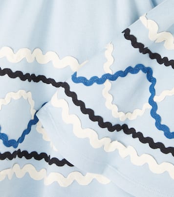 Gonna Barbera in cotone con ricamo | Molo