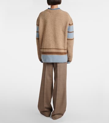 Jersey Ami de Coeur en mezcla de lana y alpaca | Ami Paris