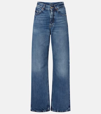 V-Waist wide-leg jeans | Saint Laurent