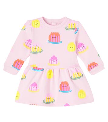 Baby printed cotton jersey dress | Stella McCartney Kids