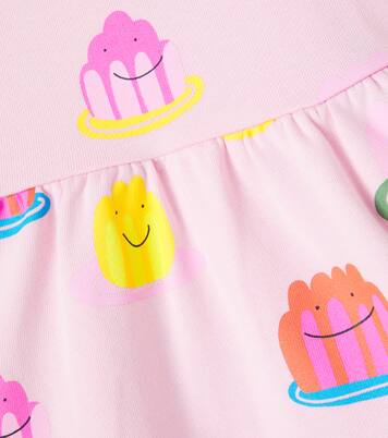 Baby printed cotton jersey dress | Stella McCartney Kids