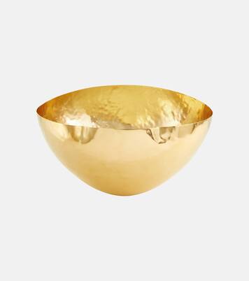 Bash Vessel Large gold-plated brass bowl | Tom Dixon