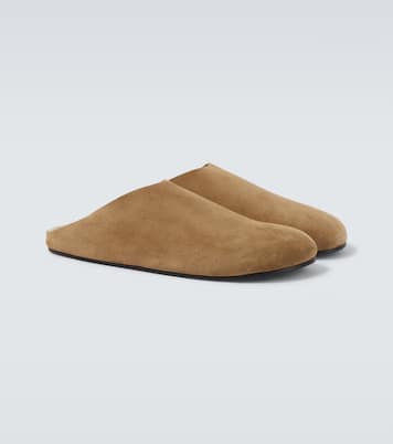 Mules Hudson en daim | The Row
