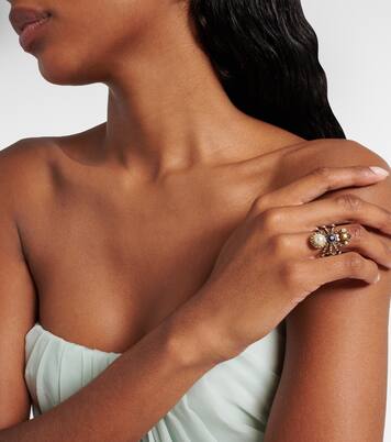 蜘蛛缀饰戒指 | McQueen