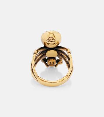 蜘蛛缀饰戒指 | McQueen