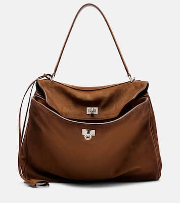 Rodeo Medium suede tote bag | Balenciaga
