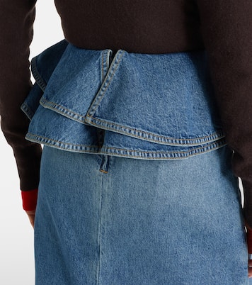 Jupe midi en jean | Plan C