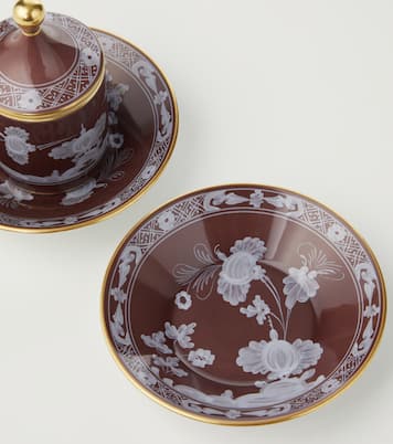 Set Oriente Italiano aus zwei Kaffeetassen und Untertassen | Ginori 1735